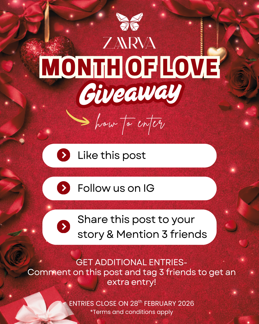 Month Of Love Giveaway