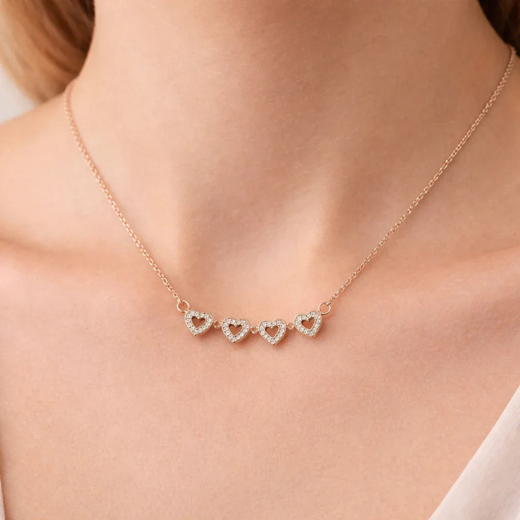 Amora Clover Transform Premium Necklace - Zaarva